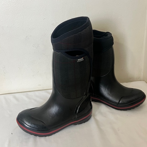 Bogs Women's Plimsoll Prince of Wales Sz 7 - Picture 4 of 16